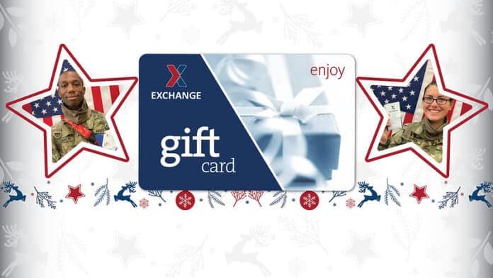With an Army & Air Force Exchange Service gift card, anyone—including civilians—can send the best tastes of home to Soldiers, Airmen and Guardians around the world.