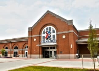 Army & Air Force Exchange Service store front