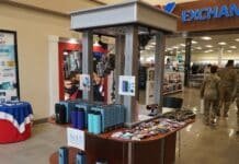 Fort Irwin Main Exchange kiosk