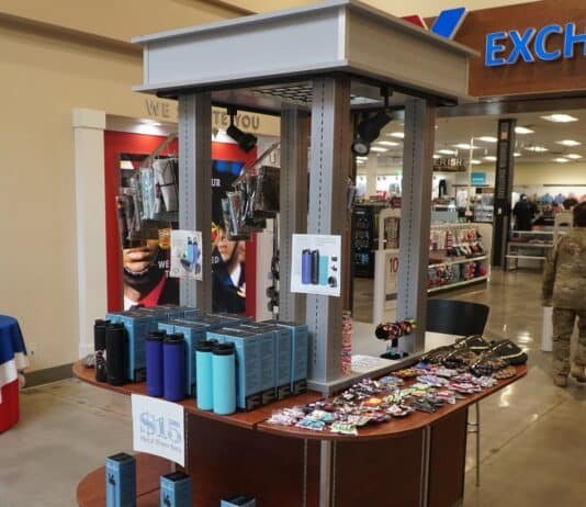 Fort Irwin Main Exchange kiosk