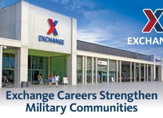 DoD’s largest retailer, celebrates National Veteran and Military Family Month by encouraging Veterans and military spouses to explore career opportunities with the Exchange.