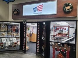 Freedom Frames storefront at the Fort Wainwright Exchange