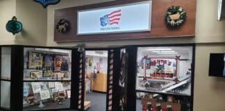 Freedom Frames storefront at the Fort Wainwright Exchange